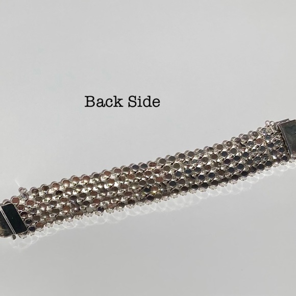 Vintage Estate Rhinestone Bracelet - Picture 6 of 16
